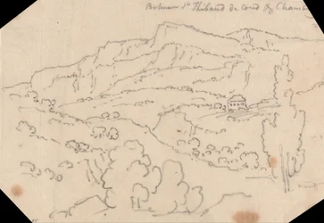 Between Saint-Thibaud-de-Couz and Chambery